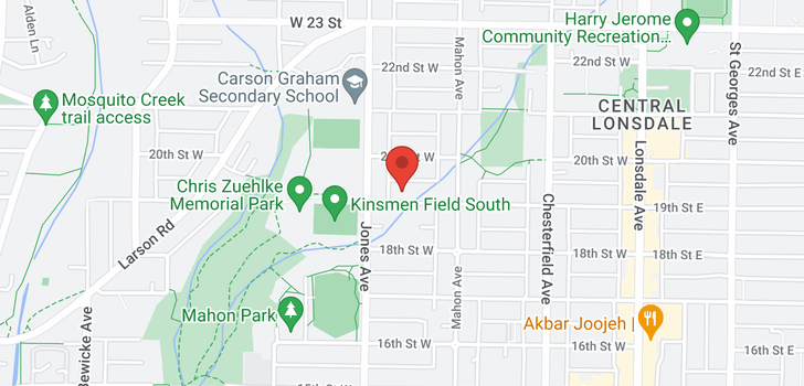 map of 342 W 19TH STREET